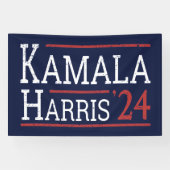 Kamala Harris verkiezingen 2024 I Spandoek (Horizontaal)