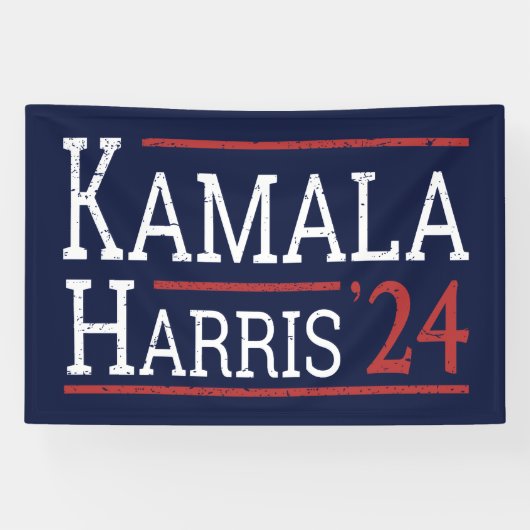 Kamala Harris verkiezingen 2024 I Spandoek (Horizontaal)