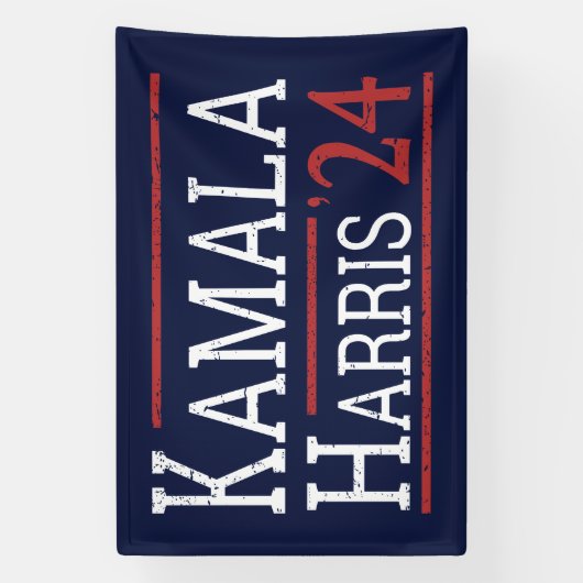 Kamala Harris verkiezingen 2024 I Spandoek (Verticaal)