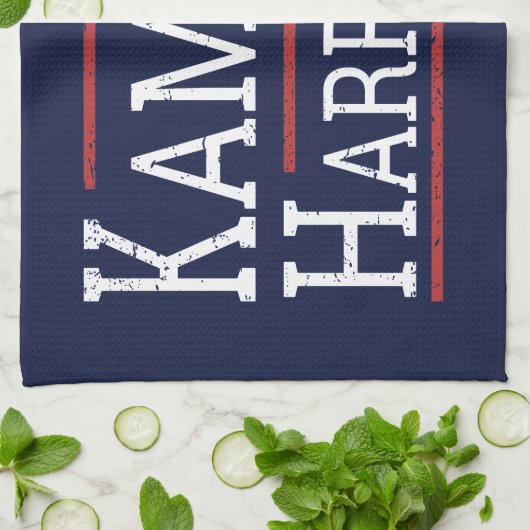 Kamala Harris verkiezingen 2024 I Theedoek (Gevouwen)