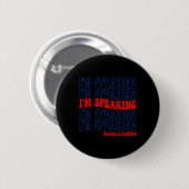 Kamala Harris Verkiezingen 2024 Ronde Button 5,7 Cm (Voorkant /achterkant)