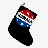Kamala Harris Verkiezingen 2024 V Grote Kerstsok (Voorkant (Hangend))
