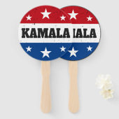 Kamala Harris Verkiezingen 2024 V Handwaaier (Voorkant en achterkant)