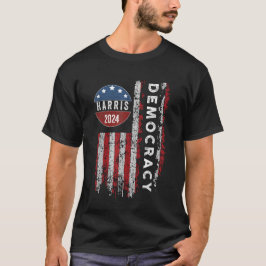 Kamala Harris vervangt Biden President Democracy T-shirt