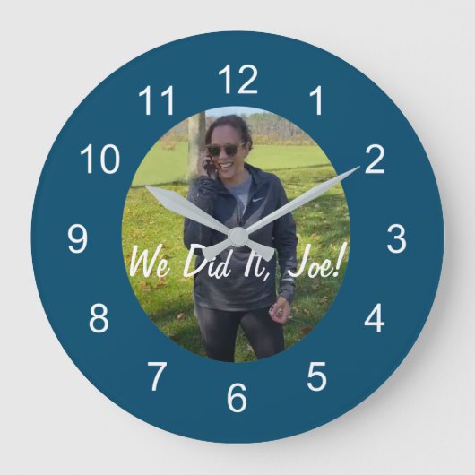 Kamala Harris, vice-President-verkozen We deden he Grote Klok (Voorkant)