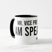 Kamala Harris, vice-President waar ik het over heb Mok (Voorkant links)