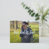 Kamala Harris, vice-President: We hebben het gedaa Briefkaart (Staand voorkant)