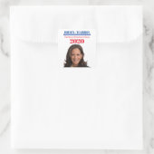 Kamala Harris Vierkante Sticker (Tas)