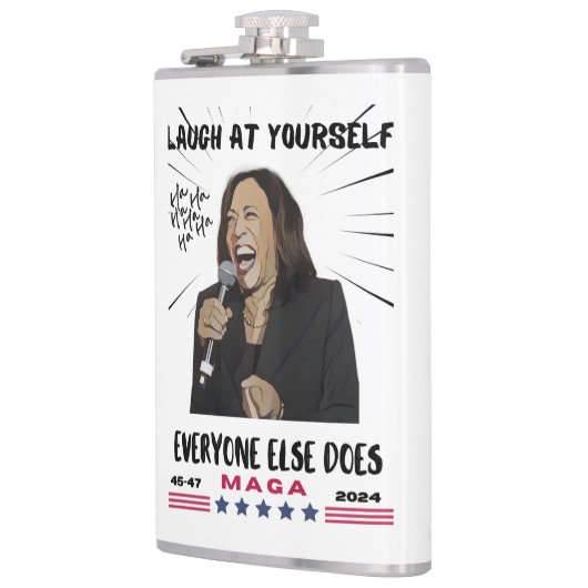 Kamala Harris Vinyl Wrapped Kolf Heupfles (Links)