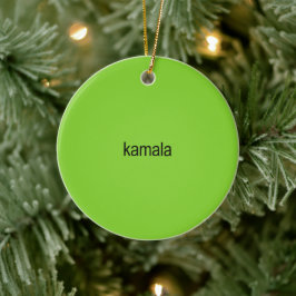 Kamala Harris voor Brat Keramisch Ornament