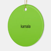Kamala Harris voor Brat Keramisch Ornament (Links)