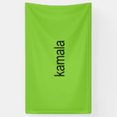 Kamala Harris voor Brat Spandoek (Verticaal)