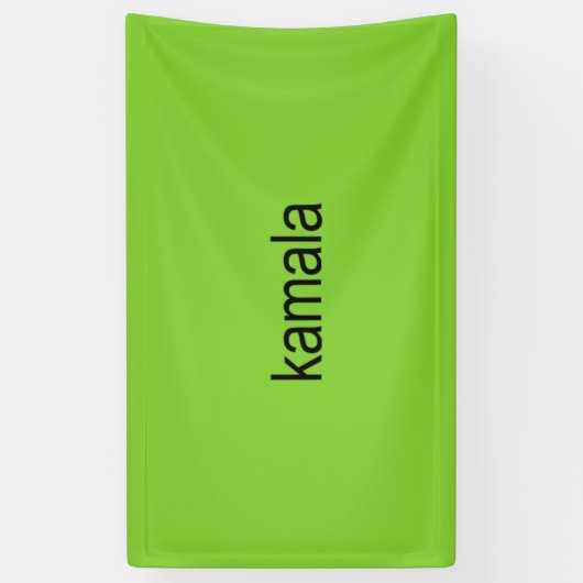 Kamala Harris voor Brat Spandoek (Verticaal)