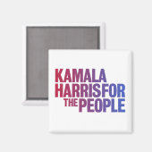 Kamala Harris voor de People 2020 President Campai Magneet (Voorkant / Achterkant)
