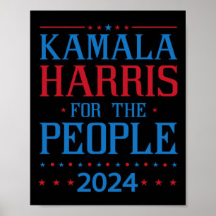 Kamala Harris voor de verkiezingen 2024 2024 Poster