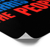 Kamala Harris voor het Amerikaanse President Ca Poster (Hoek)