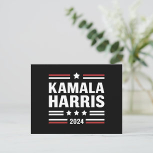 Kamala Harris voor het Volk 2024 President Briefkaart