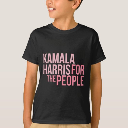 Kamala Harris voor het volk - aka 2020 Vice Presi T-shirt (Voorkant)
