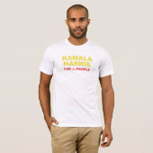Kamala Harris voor het volk T-shirt (Voorkant volledig)