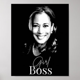 Kamala Harris voor Liberal Democrats Poster