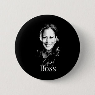 Kamala Harris voor Liberal Democrats Ronde Button 5,7 Cm