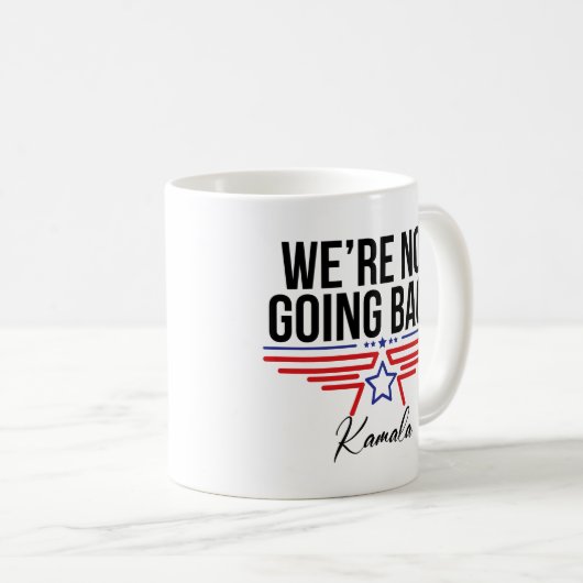 Kamala Harris voor madam president 2024 Koffiemok (Voorkant rechts)