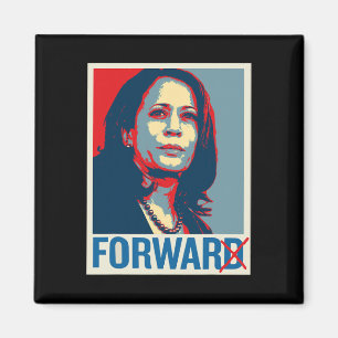 Kamala Harris Voor Oorlog Niet Vooruit Pro-trump 2 Magneet