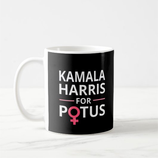 Kamala Harris voor POTUS I Koffiemok (Links)