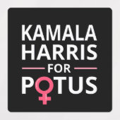 Kamala Harris Voor POTUS I Labels (Design 1)
