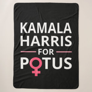 Kamala Harris voor POTUS I Sherpa Deken