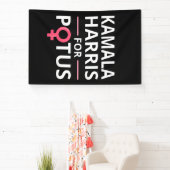 Kamala Harris voor POTUS I Spandoek (Insitu)