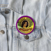 Kamala Harris voor President 2016 Ronde Button 7,6 Cm (In situ)