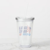 Kamala Harris voor President 2020 Acryl Drinkbeker (Achterkant)