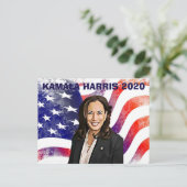 Kamala Harris voor President 2020 Briefkaart (Staand voorkant)
