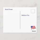 Kamala Harris voor President 2020 Briefkaart (Achterkant)