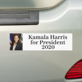 Kamala Harris voor President 2020 Bumpersticker (Op auto)