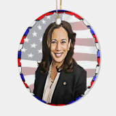Kamala Harris voor President 2020 Keramisch Ornament (Links)