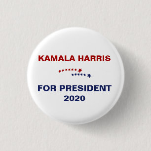 Kamala Harris voor president 2020 Ronde Button 3,2 Cm