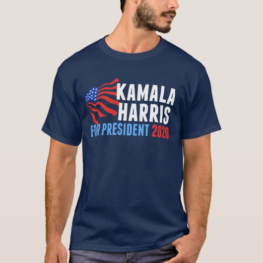 Kamala Harris voor President 2020 T-shirt (Voorkant)