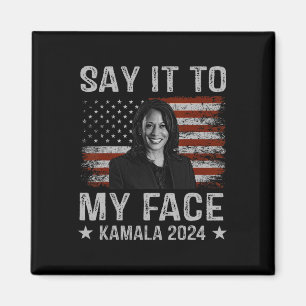 Kamala Harris voor President 2024 1 Magneet
