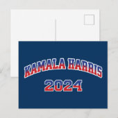 Kamala Harris voor President 2024 Briefkaart (Voorkant / Achterkant)