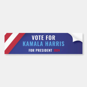 Kamala Harris voor President 2024 Bumpersticker