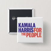 Kamala Harris voor President 2024 Button (Voorkant /achterkant)