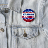 Kamala Harris voor President 2024 Campaign Button (In situ)