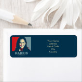 Kamala Harris voor President 2024 Etiket (Insitu)