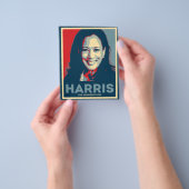 Kamala Harris voor President 2024 Flyer (Hand)