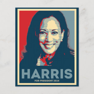 Kamala Harris voor President 2024 Flyer