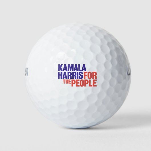 Kamala Harris voor President 2024 Golfballen (Voorkant)