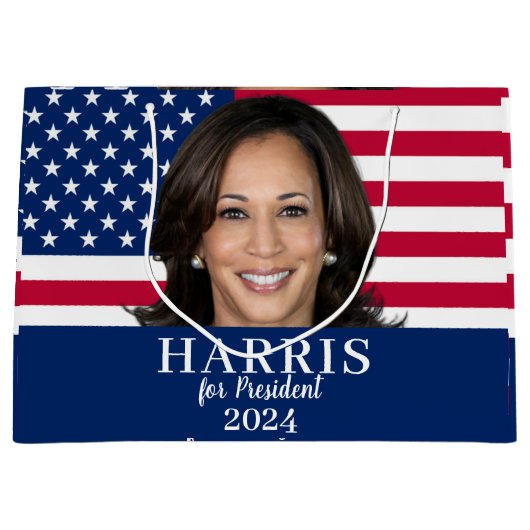 Kamala Harris voor President 2024 Groot Cadeauzakje (Voorkant)