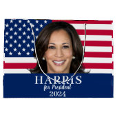 Kamala Harris voor President 2024 Groot Cadeauzakje (Achterkant)